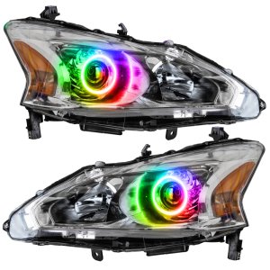 Nissan Altima Headlight Assembly - ORACLE Lighting - ColorSHIFT SMD - No Controller - `13-`15